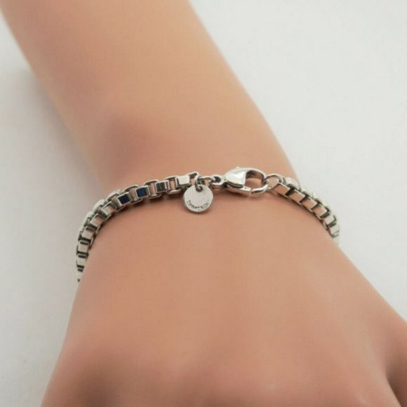 Tiffany & Co Venetian Link Bracelet 7.5" - Picture 2 of 5